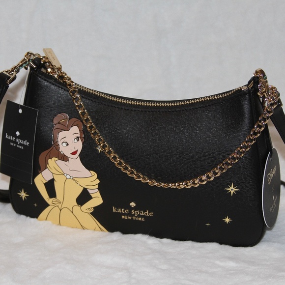 Disney x Kate Spade Beauty And The Beast Belle Convertible Crossbody Bag Purse